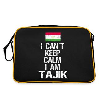 I can not Keep Calm I at Tajiks - Retro Bag - black/gold - Back