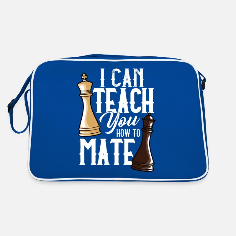 Joueurs d’échecs Échecs Sac Retro