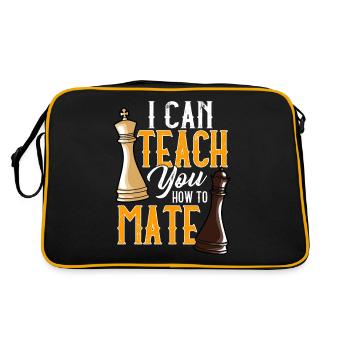 Chess players Chess - Retro Bag - black/gold - Back