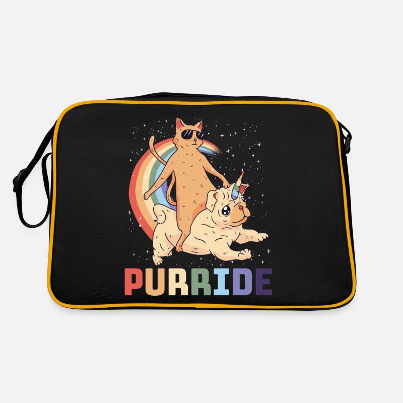 Purride Cat Cat Gift Retro Bag