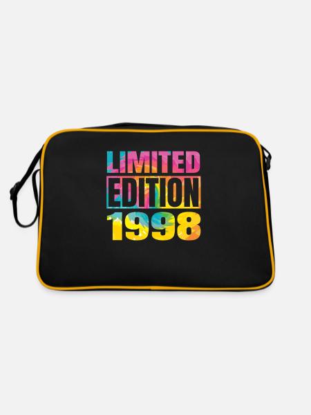 Edition Limitée 1998 Graffiti - Sac Retro - noir/or - Dos