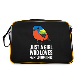 Juste une fille qui aime les germes peints - Sac Retro - noir/or - Dos