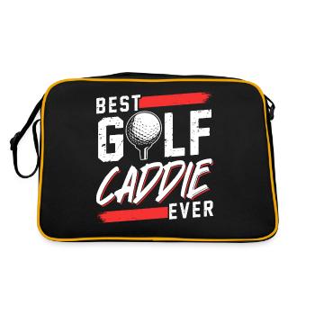 Meilleur Golf Caddy Ever Golf Golf - Sac Retro - noir/or - Dos