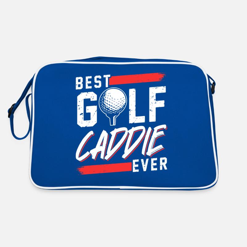 Best Golf Caddy Ever Golfer Golf Retro Bag
