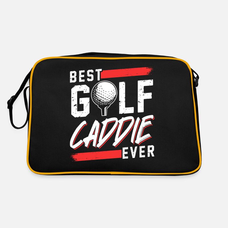 Best Golf Caddy Ever Golfer Golf Retro Bag