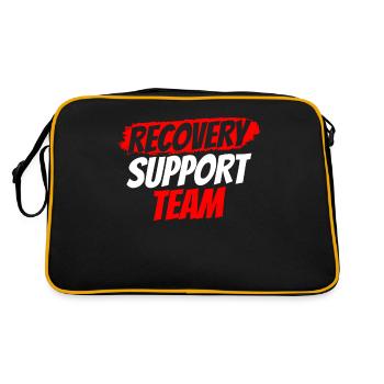 Équipe d’assistance à la récupération - Sac Retro - noir/or - Dos