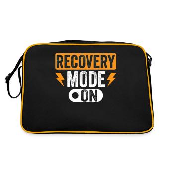 Mode de récupération Un patient survivant - Sac Retro - noir/or - Dos