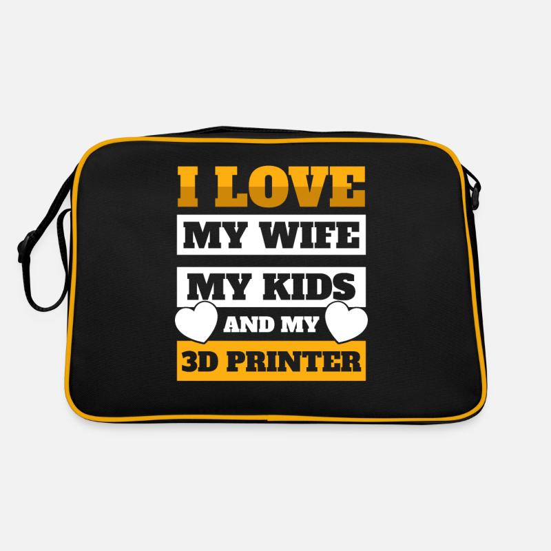 3D Druckmaschine 3D Drucker Retro Tasche