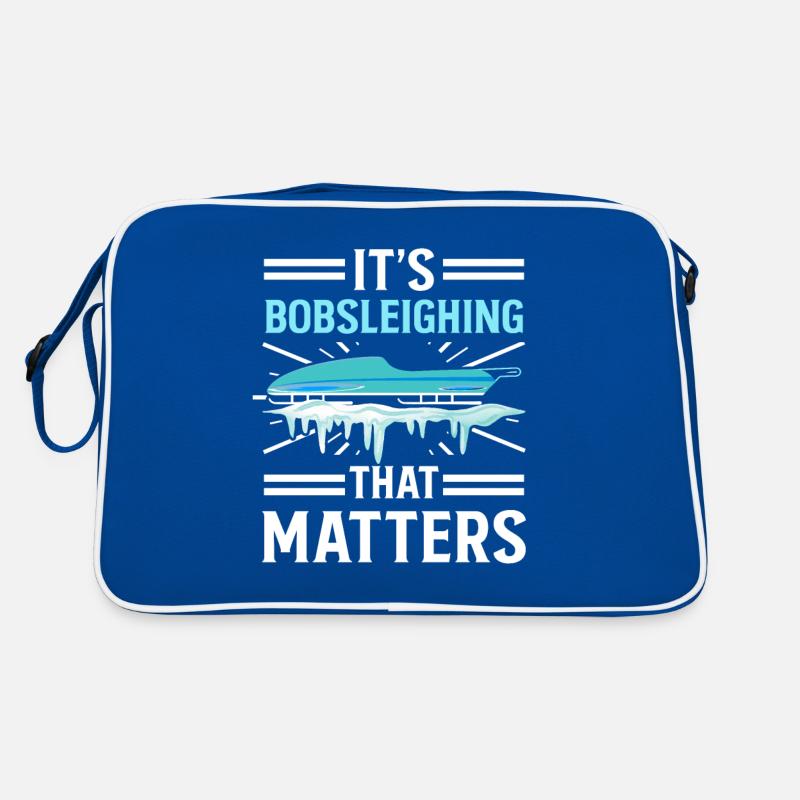Bobsleighing Matters Bobsled Team Retro Tasche