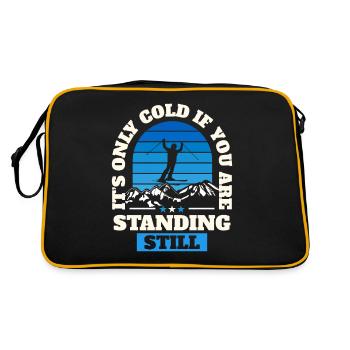 Ski touring Skiing - Retro Bag - black/gold - Back