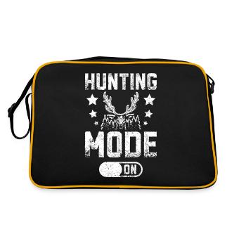 Hunting mode on - Retro Bag - black/gold - Back