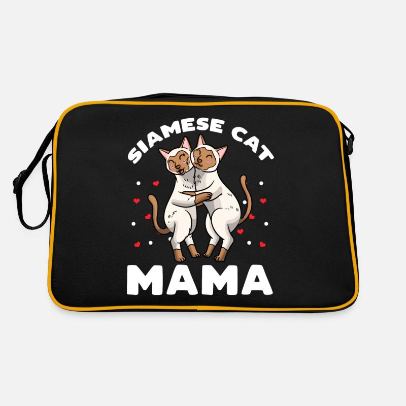 Siamese Cat Mama Mese Mama Retro Bag