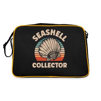 Shell Collector Shell Collector Shell Collecting - Retro Bag - black/gold - Back