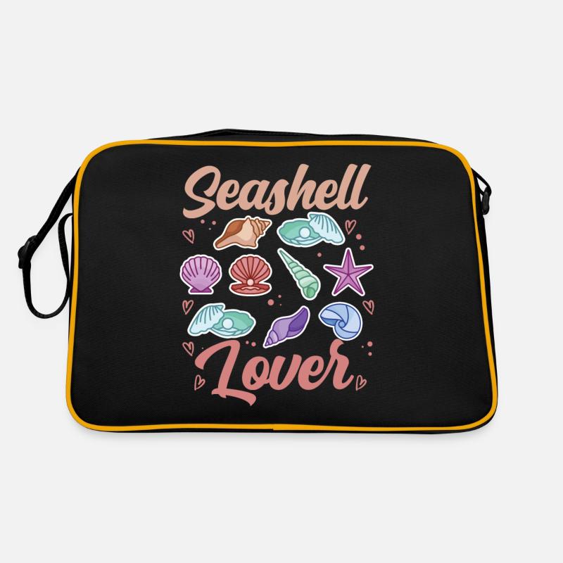Shell Lover Shells Collecting Shell Collector Sac Retro