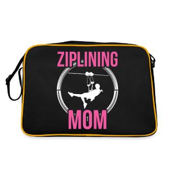 Tyrolienne Mama Sport Tyrolienne Tyrolienne Dictons - Sac Retro - noir/or - Dos