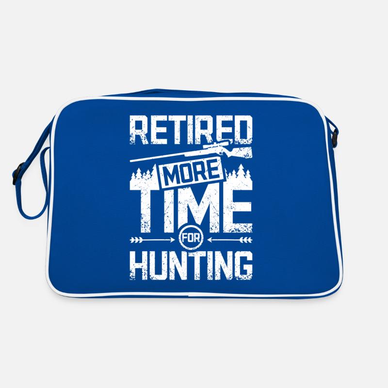 Retired more time for hunting Retro Bag