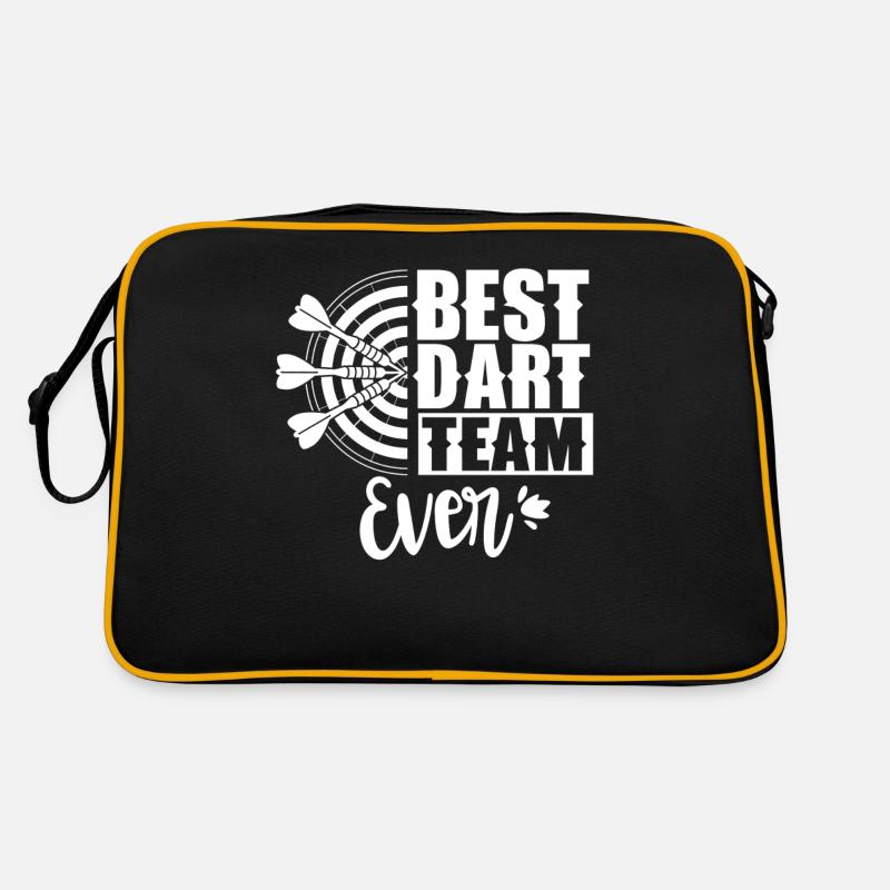Beste Dartmannschaft Aller Zeiten Dart Darts Retro Tasche