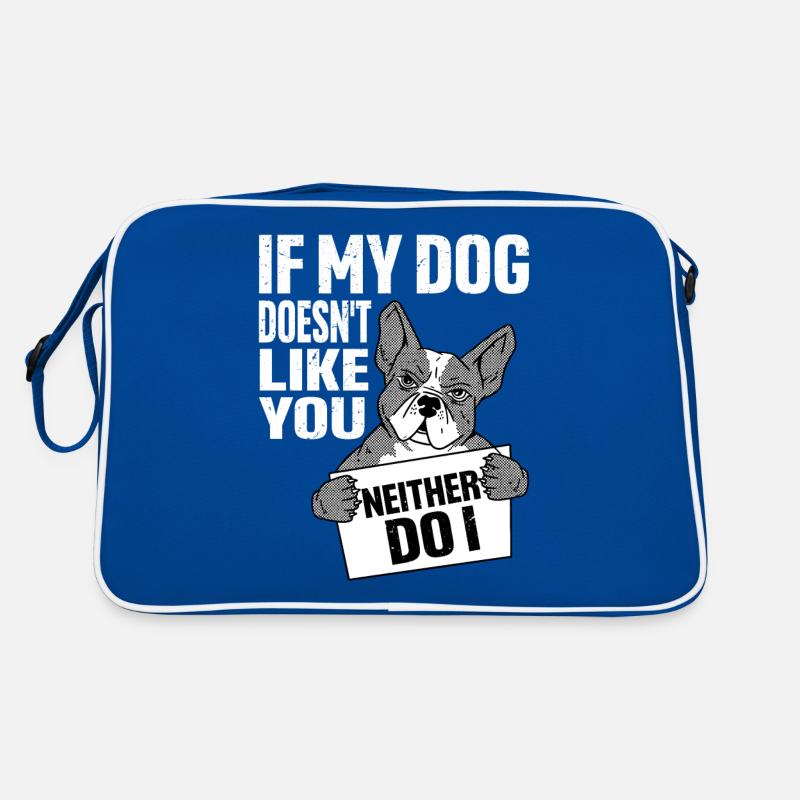 Si mon chien ne vous aime pas, moi non plus Sac Retro