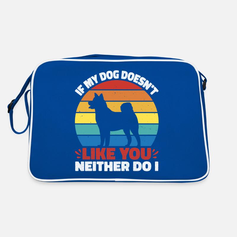 Si mon chien ne vous aime pas, moi non plus 3 Sac Retro