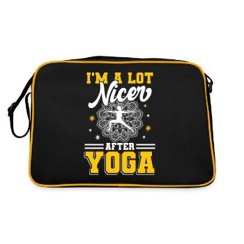Méditation Zen Exercices de pleine conscience Yogini - Sac Retro - noir/or - Dos