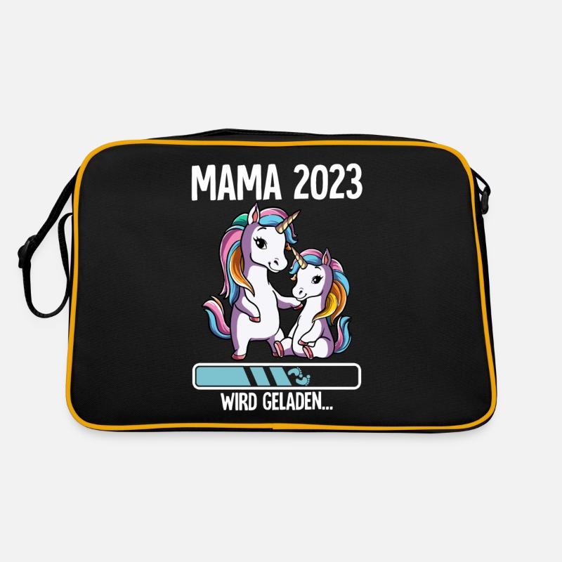 Werdende Mama 2023 Retro Tasche