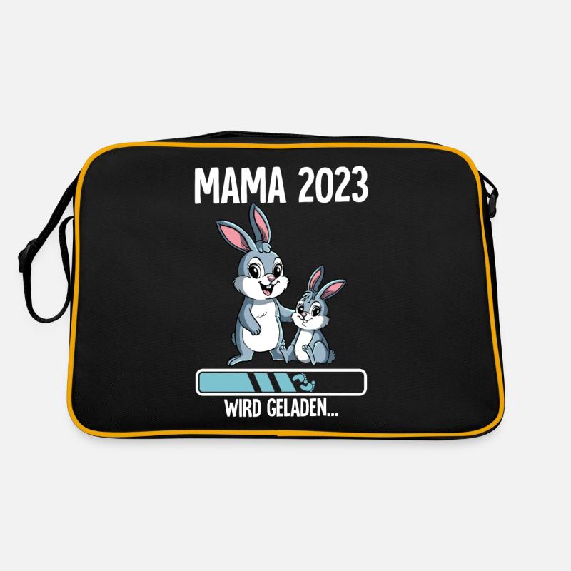 Werdende Mama 2023 Retro Tasche