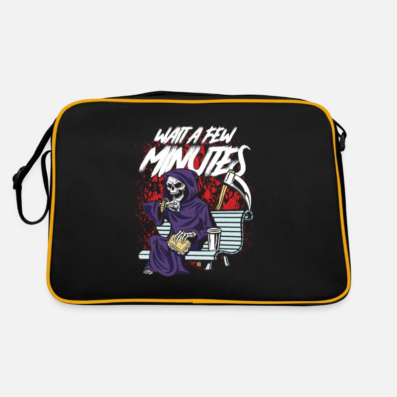 Halloween Ghost Spooky Evil Wait a Couple Retro Bag