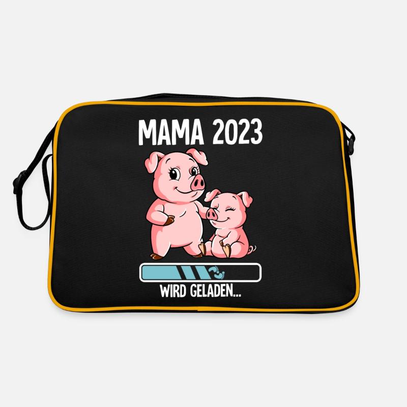 Werdende Mama 2023 Retro Tasche