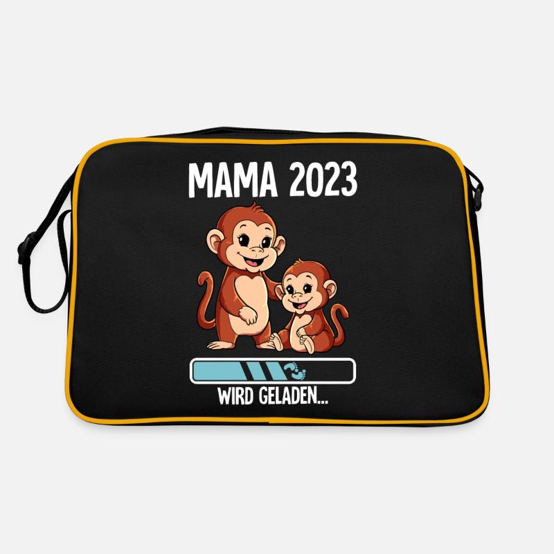 Werdende Mama 2023 Retro Tasche