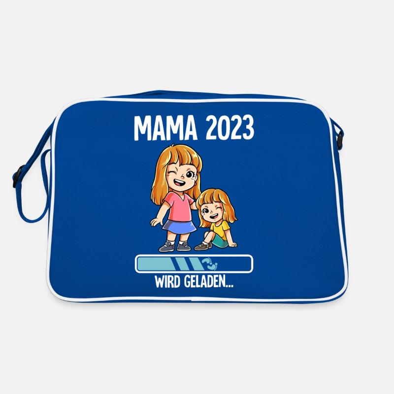 Werdende Mama 2023 Retro Tasche