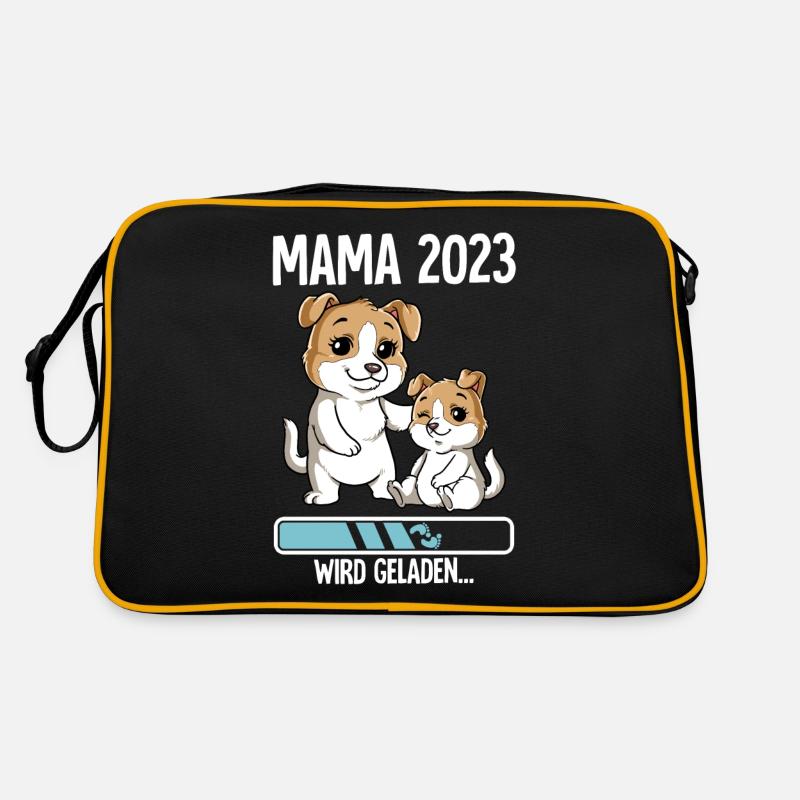 Werdende Mama 2023 Retro Tasche