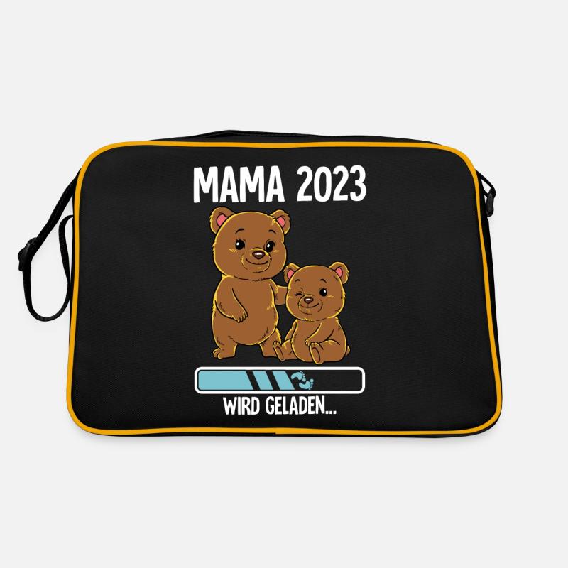 Werdende Mama 2023 Retro Tasche