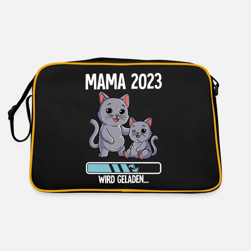 Werdende Mama 2023 Retro Tasche