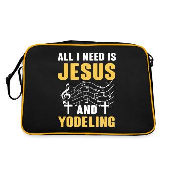 Iodler - Sac Retro - noir/or - Dos