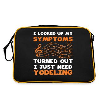 Iodler - Sac Retro - noir/or - Dos