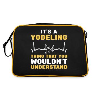Iodler - Sac Retro - noir/or - Dos