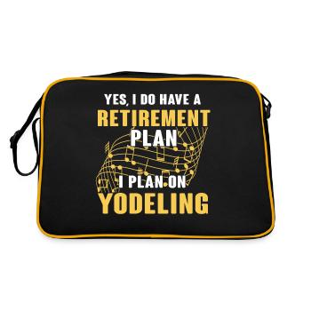 Iodler - Sac Retro - noir/or - Dos