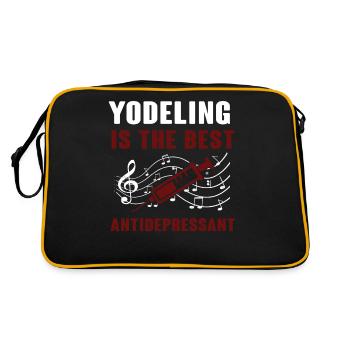 Iodler - Sac Retro - noir/or - Dos