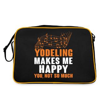 Iodler - Sac Retro - noir/or - Dos