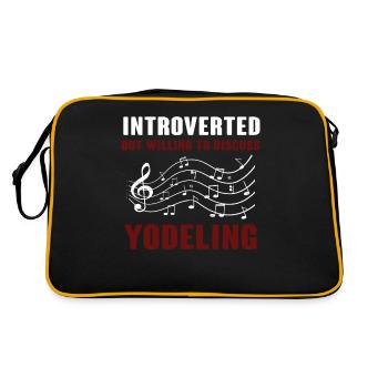 Iodler - Sac Retro - noir/or - Dos