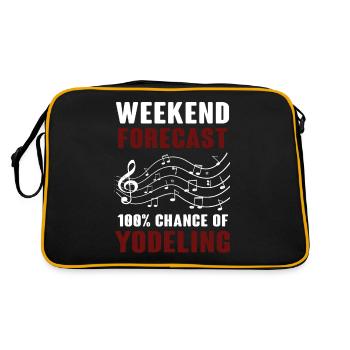Iodler - Sac Retro - noir/or - Dos