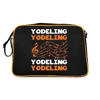 Iodler - Sac Retro - noir/or - Dos