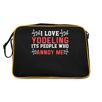Iodler - Sac Retro - noir/or - Dos