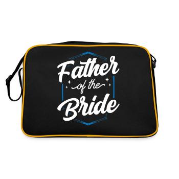 Mariage de la mariée père mariée - Sac Retro - noir/or - Dos