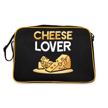 Amateurs de fromage Amateurs de fromage Paroles douces Amour - Sac Retro - noir/or - Dos
