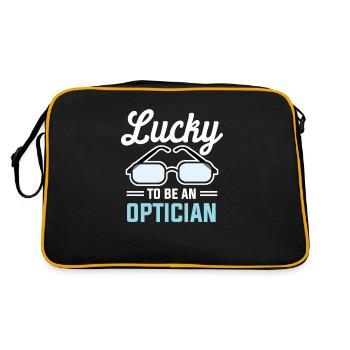 Lunettes ophtalmiques Ophtalmologiste - Sac Retro - noir/or - Dos
