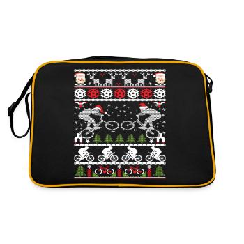 Amateur de VTT - Sac Retro - noir/or - Dos