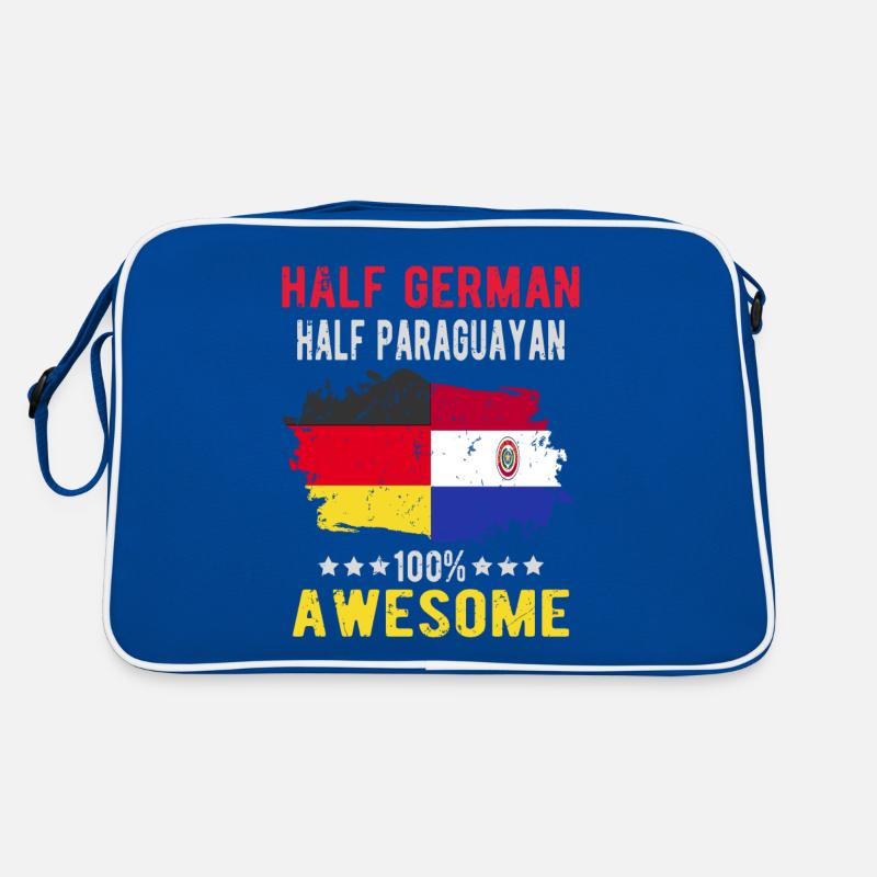 Halb Deutsch Halb Paraguayer Retro Tasche