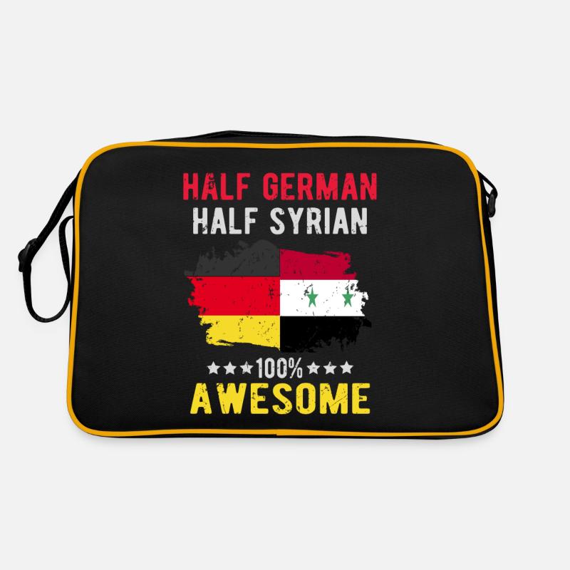 Moitié allemande moitié syrienne Sac Retro