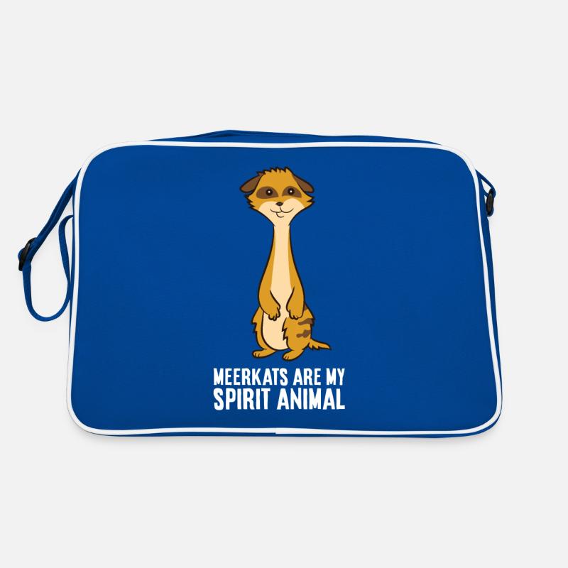 Les suricates sont mon âme animal Mignon Sac Retro